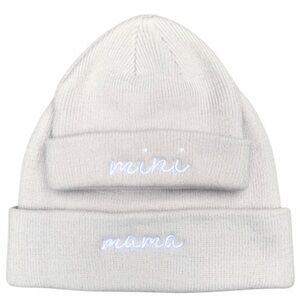 Mommy and Me Beanie Set